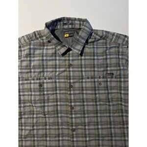 Eddie Bauer Men's Plaid Buttonup‎ Lightweight Spr/Sum 2017 Short Sleeve